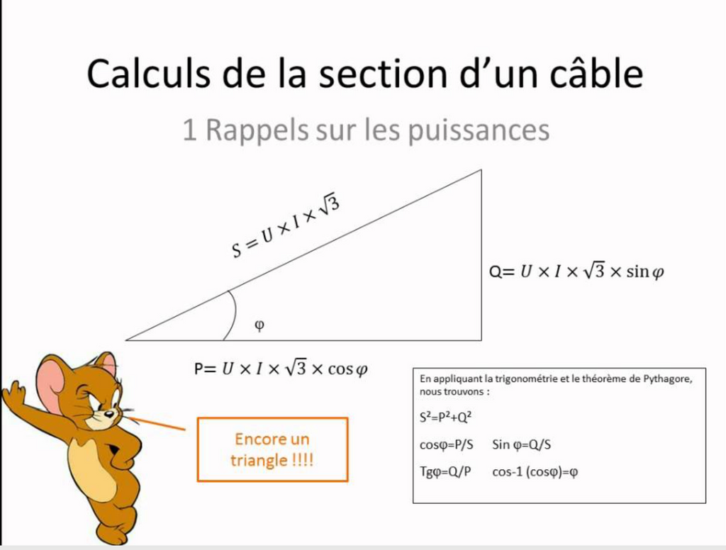 ⚡ Calcul de la Section d’un Câble Électrique